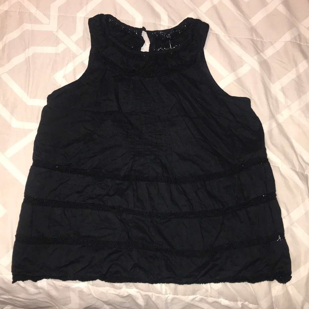 Black/ Navy blue tank top